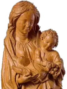 Verstilde glimlach van Maria. Paganini 's exuberantie was in de kerk verboden!